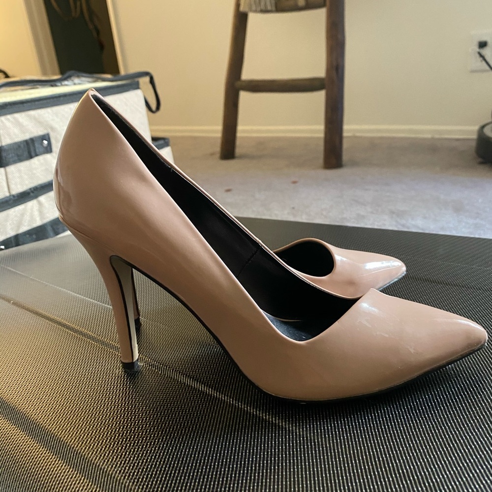 Aldo light pink heels